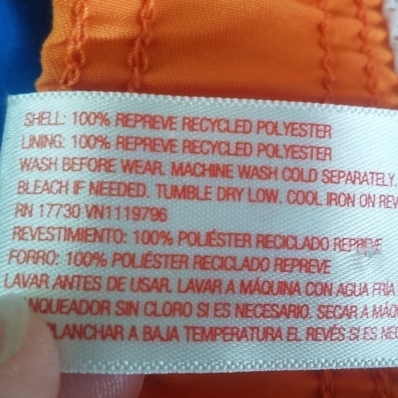 Cat & Jack Color Block Swim Trunks Bathing Suit 18m - Picture 4 of 4